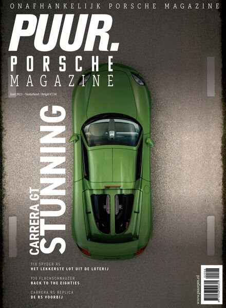 PUUR Porsche Magazine – Juni 2023 Cover