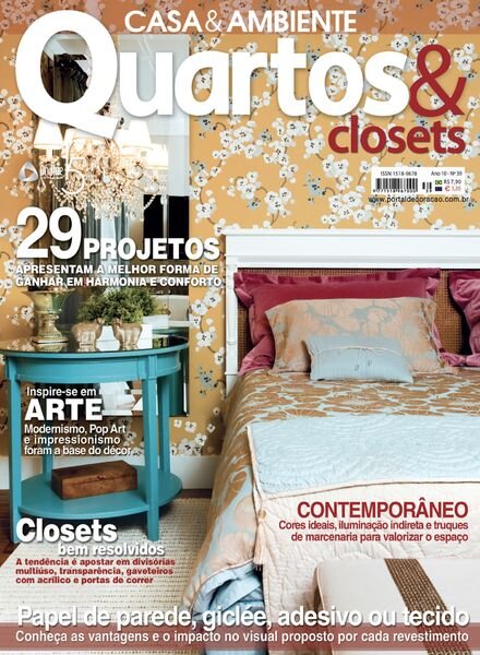 Quartos & Closets – Agosto 2023 Cover