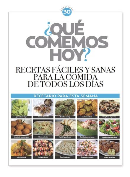 Que comemos hoy – Fasciculo 8 – 22 Agosto 2023 Cover