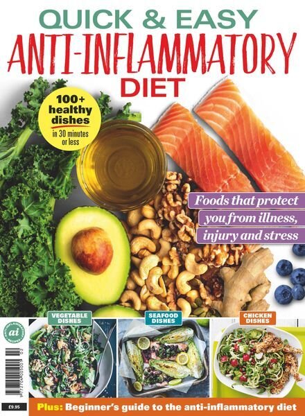 Quick & Easy Anti-Inflammaratory Diet – August 2023 Cover