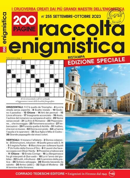Raccolta Enigmistica – Settembre-Ottobre 2023 Cover