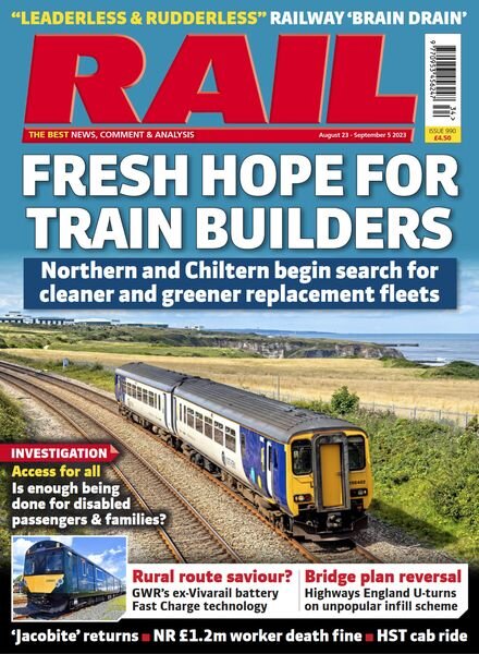 Rail – Issue 990 – August 23 2023 Cover