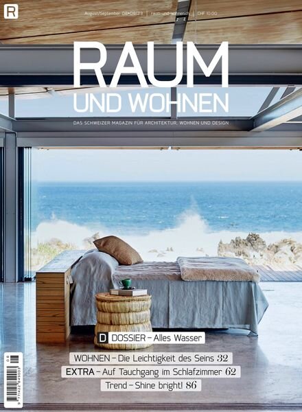 Raum und Wohnen – August-September 2023 Cover