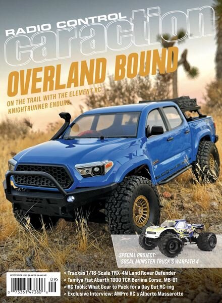 RC Car Action – September 2023 Cover