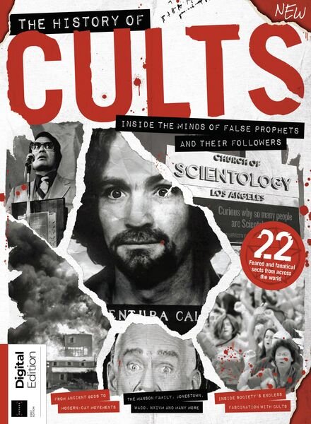 Real Crime The History of Cults – 1st Edition – August 2023 Cover