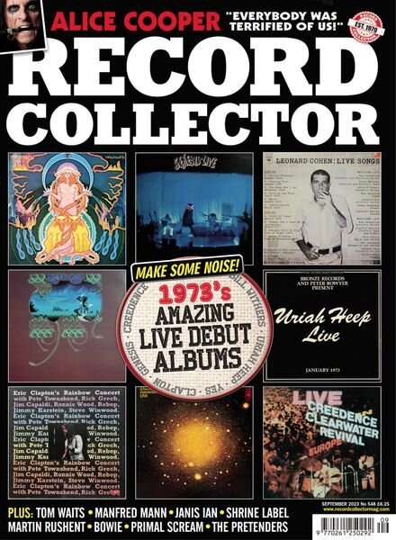 Record Collector – Issue 548 – September 2023 Cover