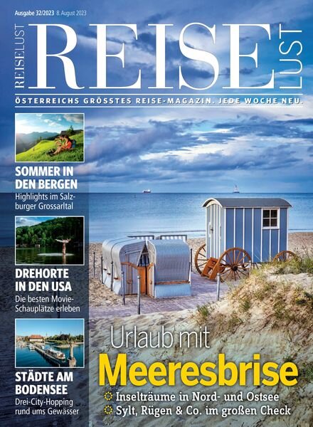Reiselust – 8 August 2023 Cover