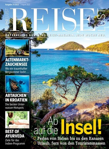 Reiselust – August 2023 Cover