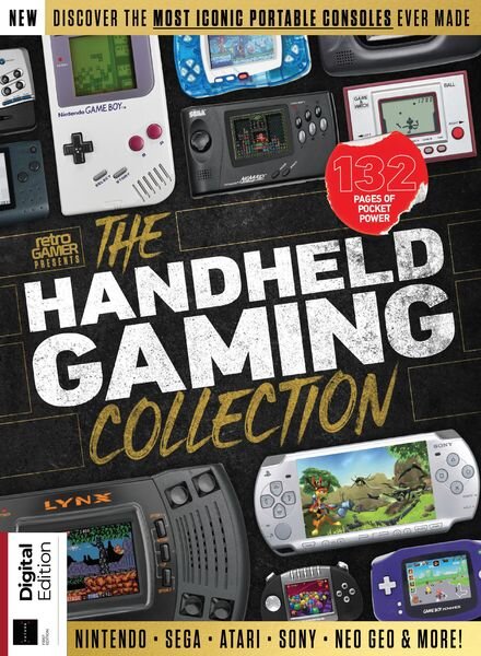 Retro Gamer Presents – The Handheld Gaming Collection – August 2023 Cover