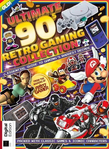 Retro Gamer Presents – Ultimate 90s Retro Gaming Collection – 4th Edition – August 2023 Cover