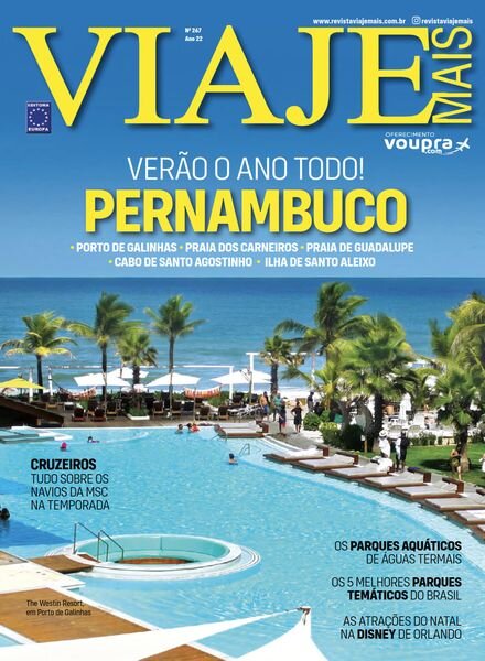Revista Viaje Mais – Edicao 267 – Agosto 2023 Cover