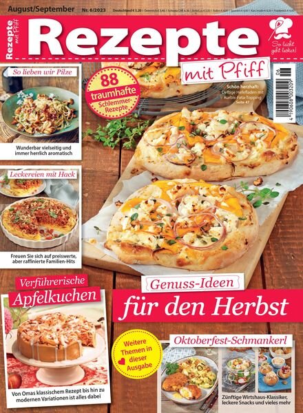Rezepte mit Pfiff – August-September 2023 Cover