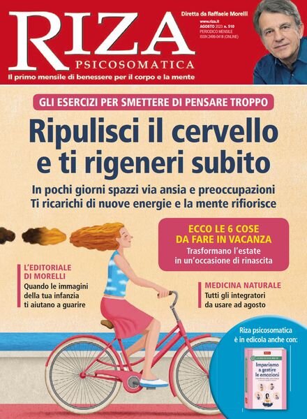 Riza Psicosomatica N510 – Agosto 2023 Cover