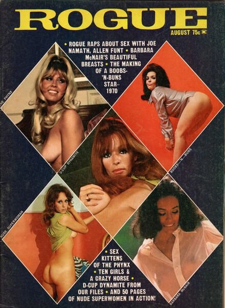 Rogue – August 1970 Cover