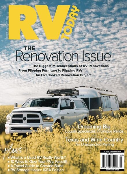 RV Today – Issue 13 – August-September 2023 Cover