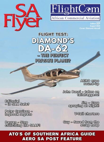 SA Flyer – August 2023 Cover