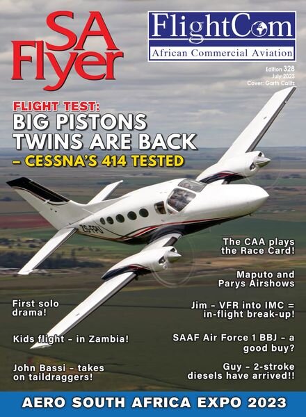 SA Flyer – July 2023 Cover