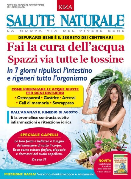 Salute Naturale – Agosto 2023 Cover