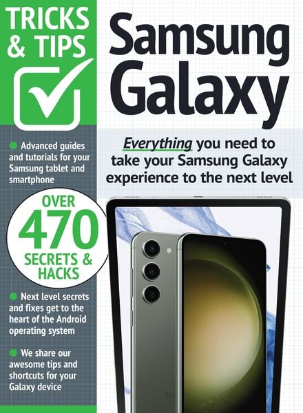 Samsung Galaxy Tricks and Tips – 15th Edition – August 2023 Cover