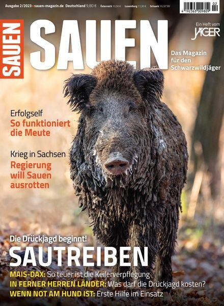 Sauen – August 2023 Cover