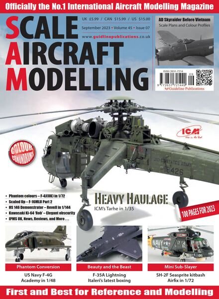 Scale Aircraft Modelling – September 2023 Cover