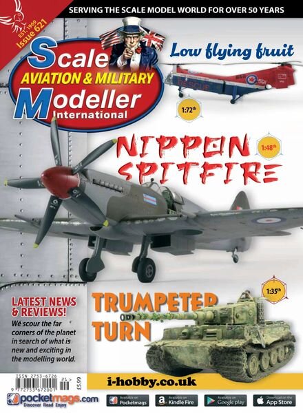 Scale Aviation & Military Modeller International – Issue 621 – August 2023 Cover