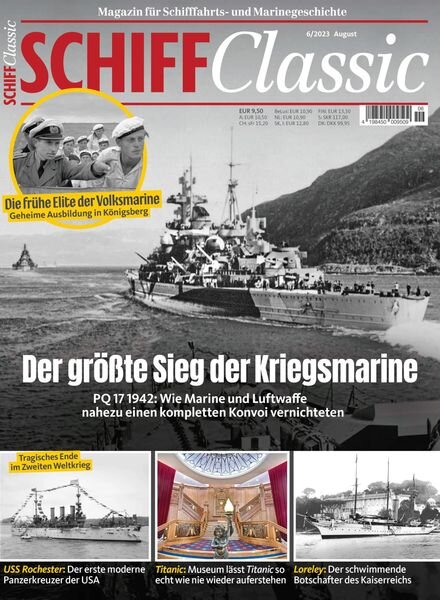 Schiff Classic – Juli 2023 Cover