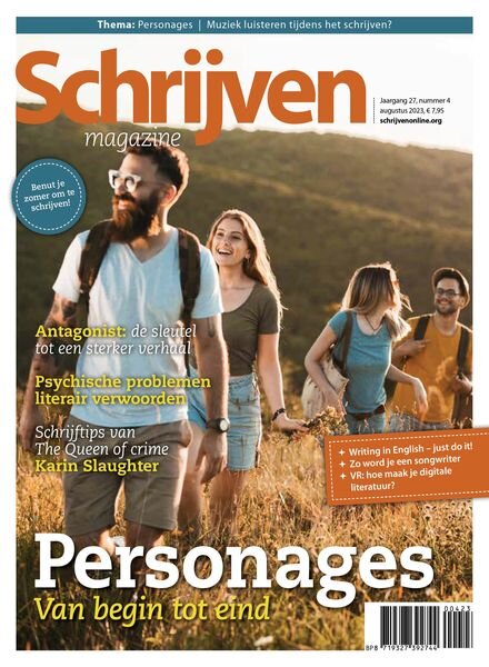 Schrijven Magazine – Augustus 2023 Cover