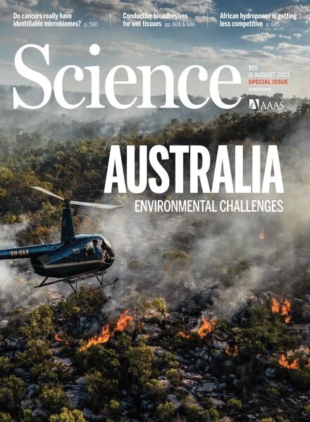 Science – 11 August 2023 Cover