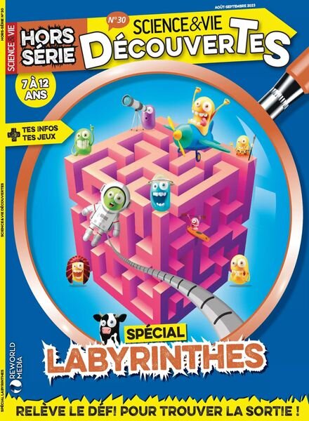 Science & Vie Decouvertes – Hors-Serie – Aout-Septembre 2023 Cover