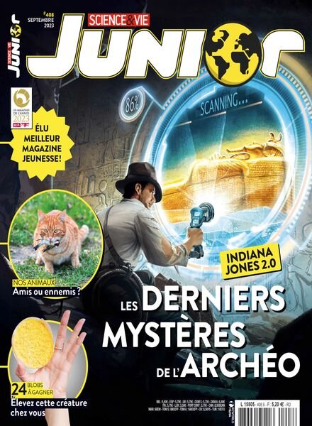 Science & Vie Junior – Septembre 2023 Cover
