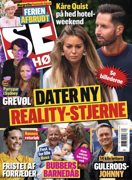 SE og HOR – 23 August 2023 Cover
