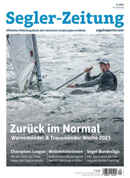 Segler-Zeitung – September 2023 Cover