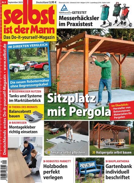 Selbst ist der Mann – September 2023 Cover