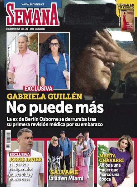 Semana Espana – 2 Agosto 2023 Cover