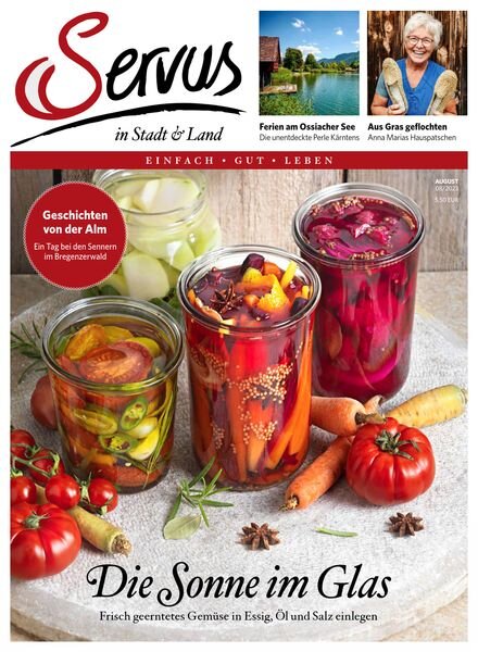 Servus Austria – August 2023 Cover