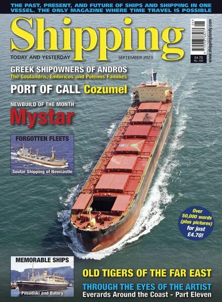 Shipping Today & Yesterday – September 2023 Cover