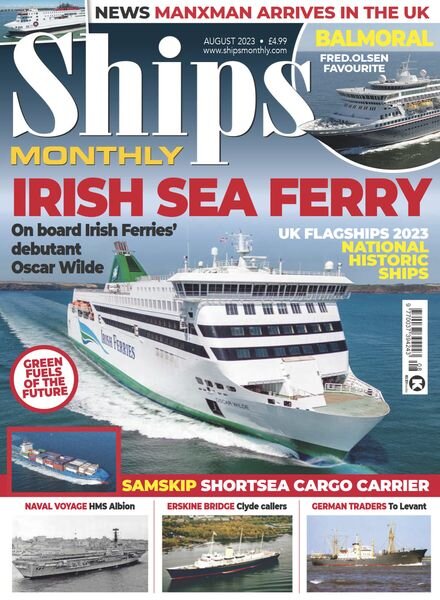 Ships Monthly – August 2023 Cover
