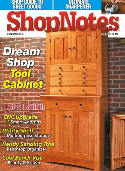 ShopNotes Magazine – Issue 142 – September 2023 Cover