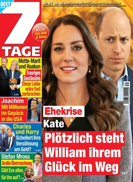 Sieben Tage – 29 Juli 2023 Cover