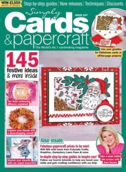Simply Cards & Papercraft – Issue 247 – July 2023