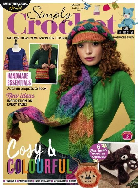 Simply Crochet – Issue 140 – August 2023 Cover