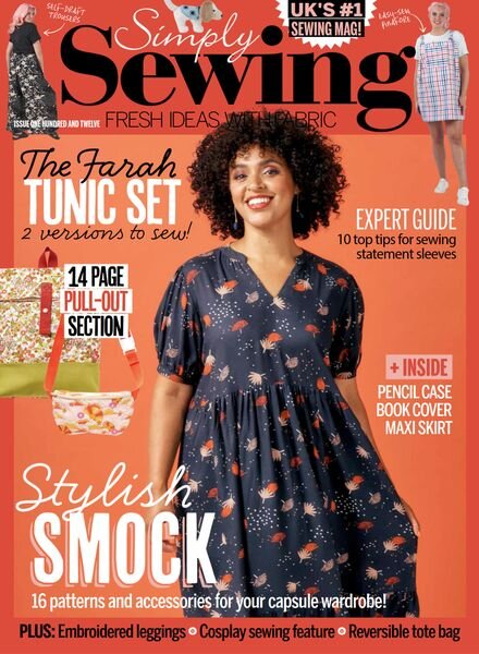 Simply Sewing – Issue 112 – August 2023 Cover