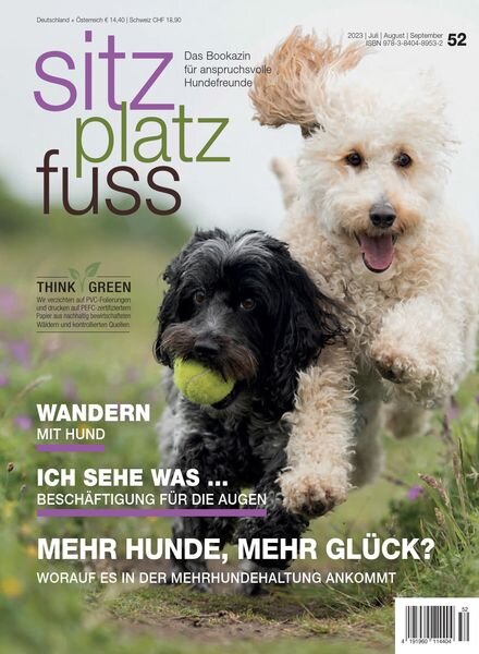 SitzPlatzFuss – Juli-September 2023 Cover