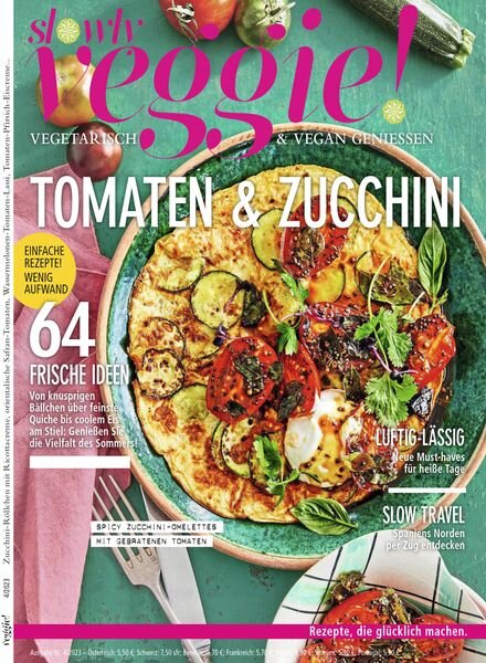 Slowly Veggie Germany – Nr 4 2023 Cover