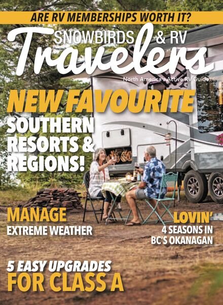 Snowbirds & RV Travelers – September 2023 Cover
