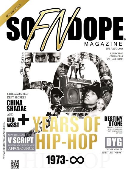 So FN Dope Magazine – August 2023 Cover