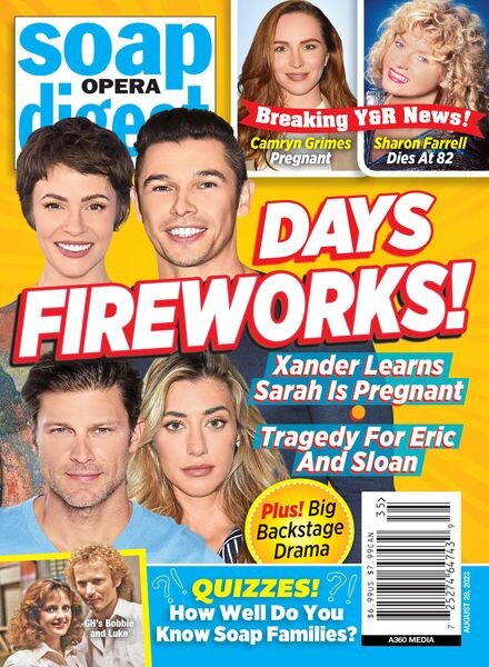 Soap Opera Digest – August 28 2023 Cover