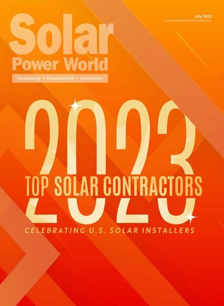 Solar Power World – July 2023 Cover