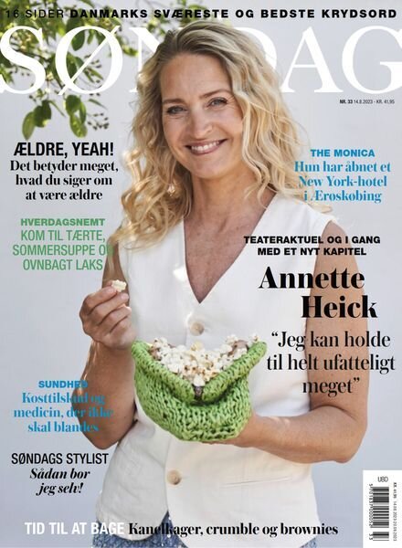 Sondag – 14 August 2023 Cover